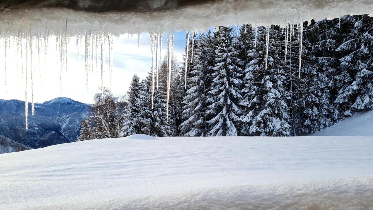 Chalet Chapeau Rar Castel Condino Eksteriør bilde